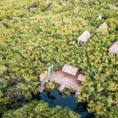 Manglex Eco Hotel Tulum Bagian luar foto