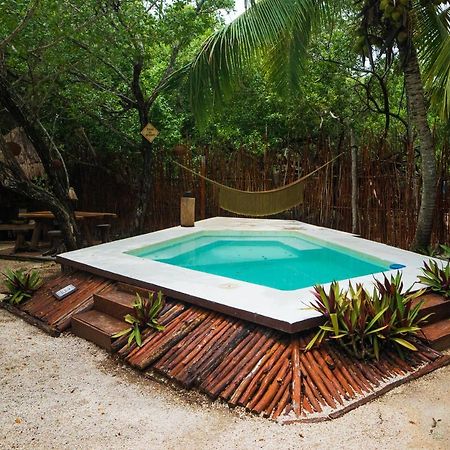 Manglex Eco Hotel Tulum Bagian luar foto