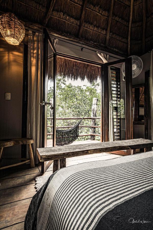 Manglex Eco Hotel Tulum Bagian luar foto