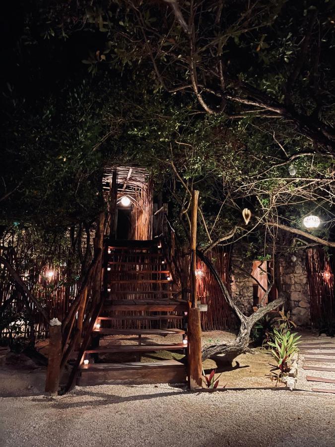 Manglex Eco Hotel Tulum Bagian luar foto