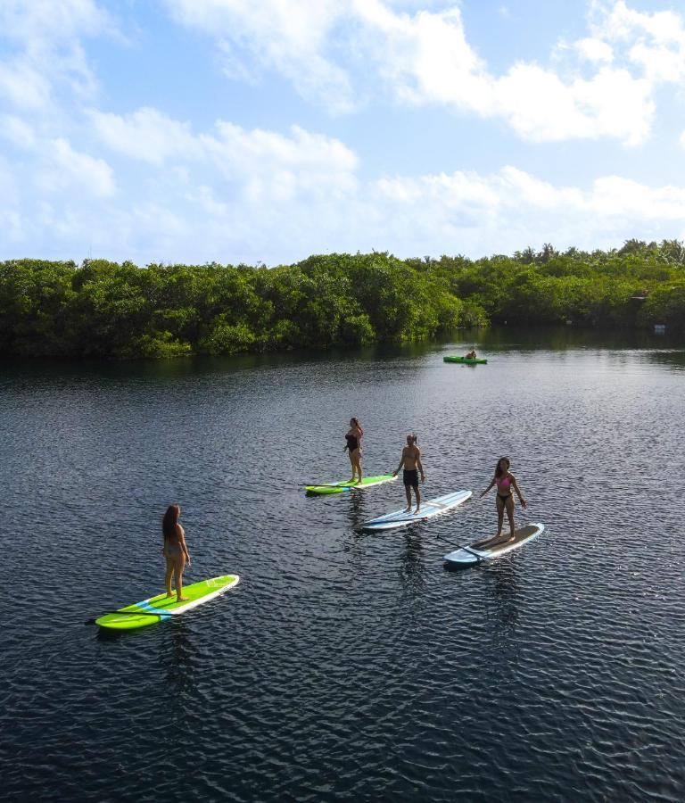 Manglex Eco Hotel Tulum Bagian luar foto