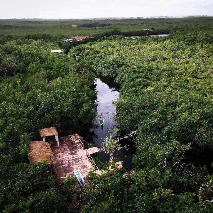 Manglex Eco Hotel Tulum Bagian luar foto