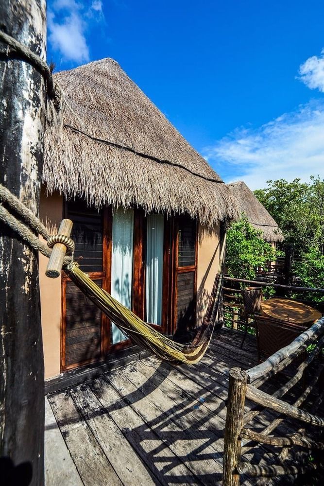 Manglex Eco Hotel Tulum Bagian luar foto