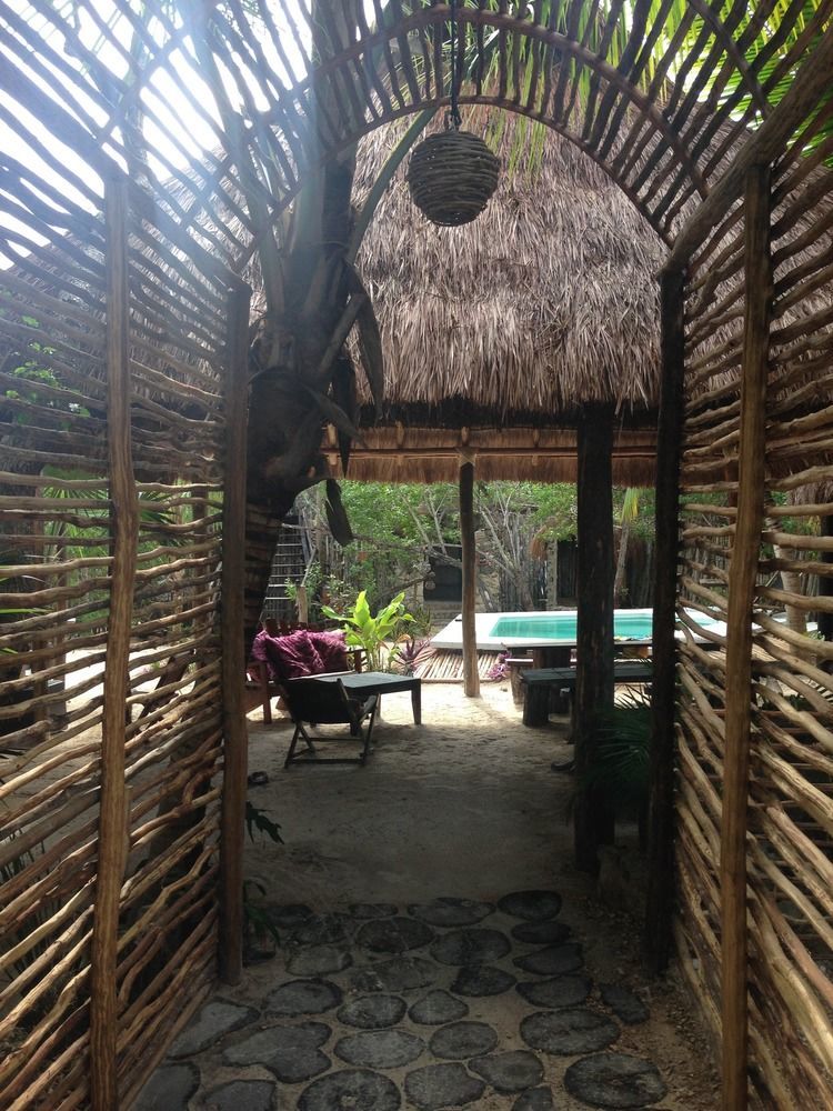 Manglex Eco Hotel Tulum Bagian luar foto
