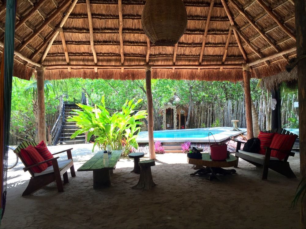 Manglex Eco Hotel Tulum Bagian luar foto