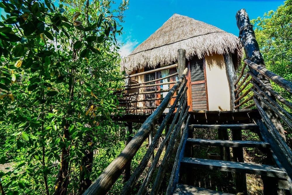 Manglex Eco Hotel Tulum Bagian luar foto